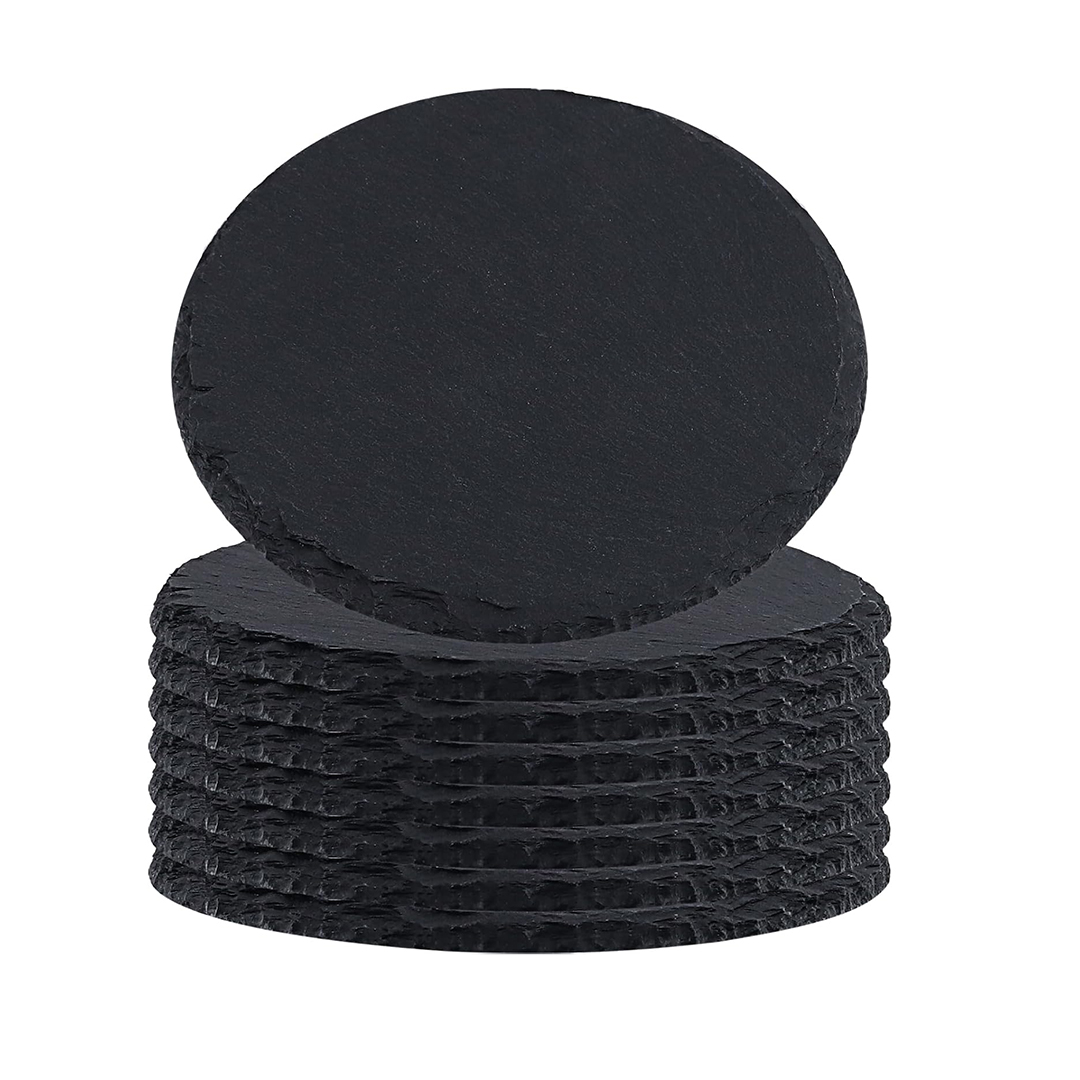 Black Serving Plates Gourmet Tray for Sushi, Appetizers, Laser Engraving Blanks, Gifts, Halloween Christmas, Party